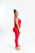 Red Racerback Maxi Dress